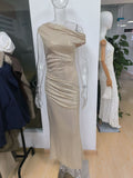 Elegant Sequin Bodycon Evening Gown