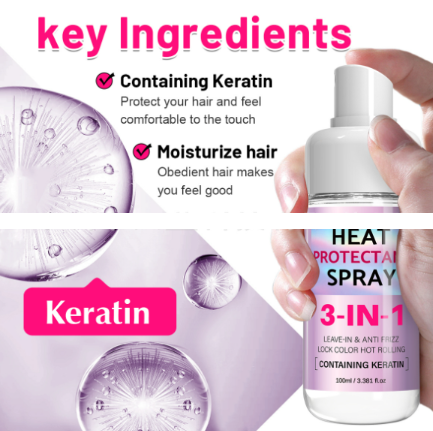 Heat-Insulating Hair Care Spray 100ml