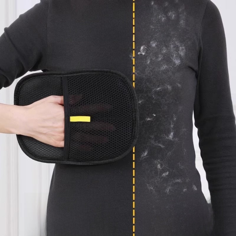 Pet hair removal gloves
