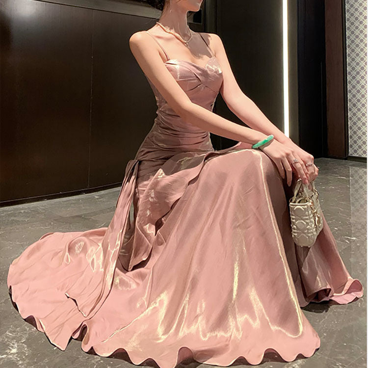 Elegant Sling Long Dress