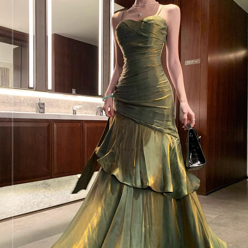 Elegant Sling Long Dress