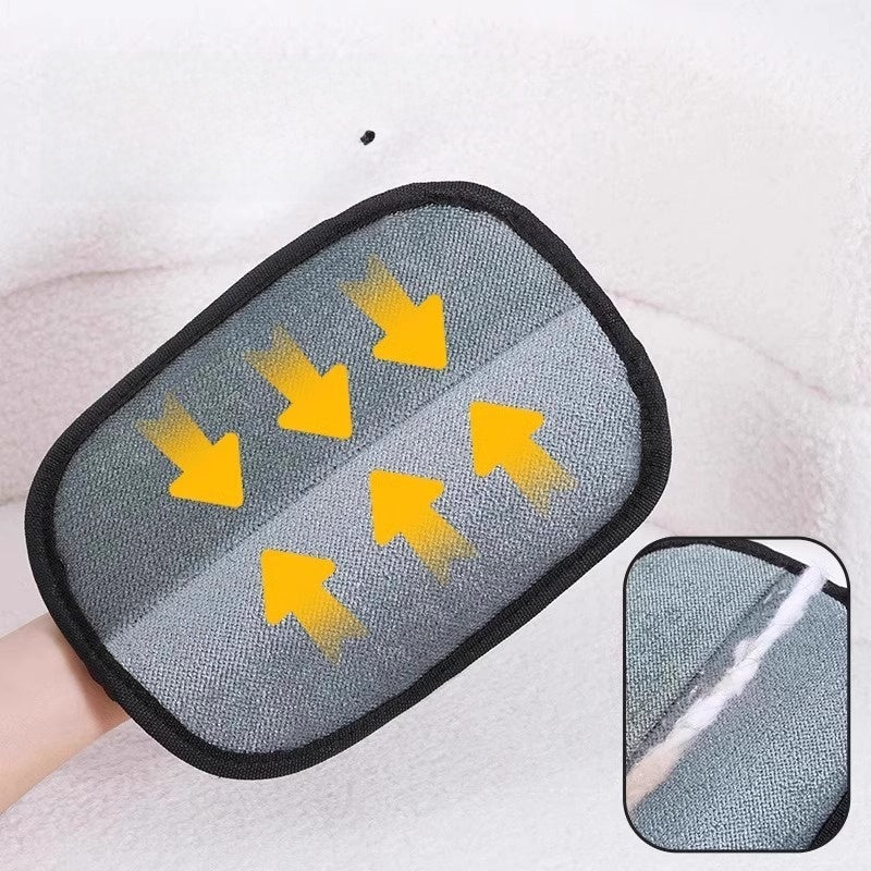 Pet hair removal gloves