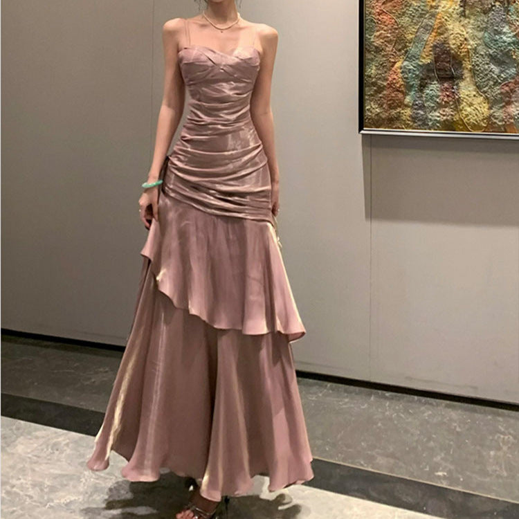 Elegant Sling Long Dress