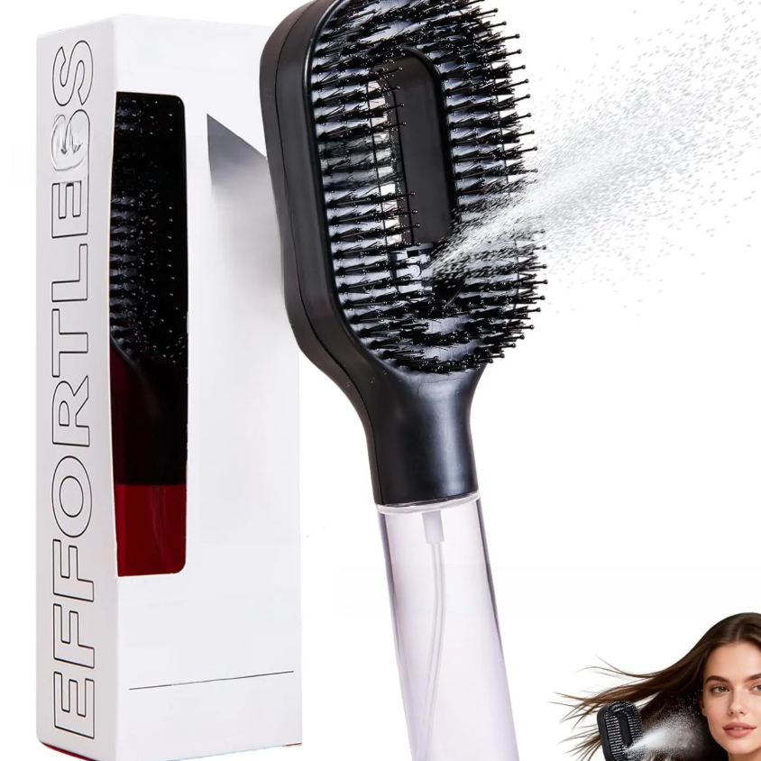 Hair mist spray comb with handle