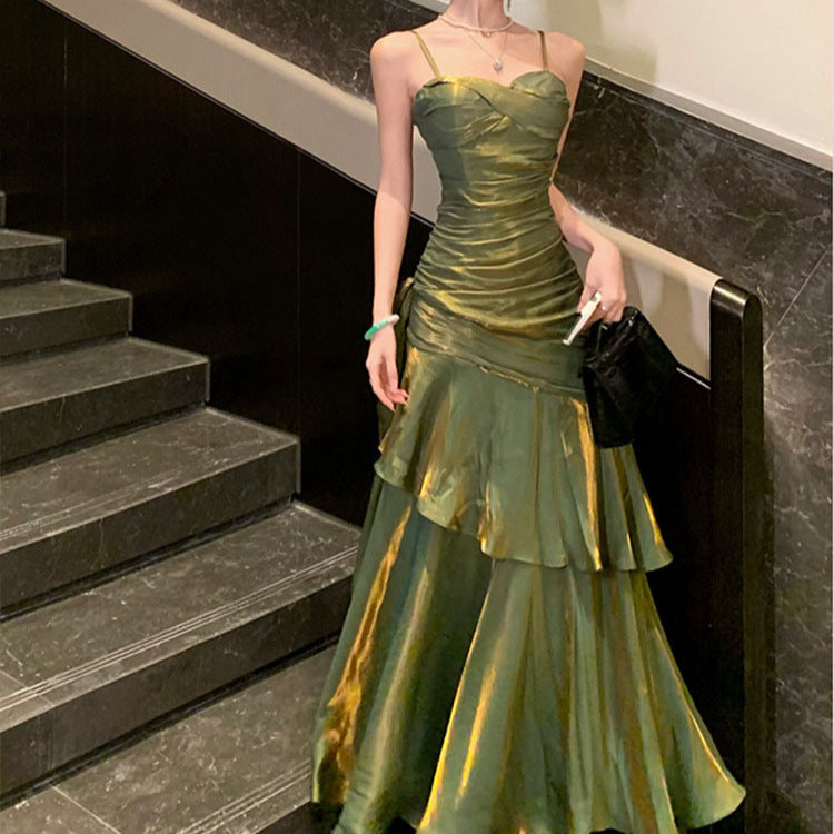 Elegant Sling Long Dress